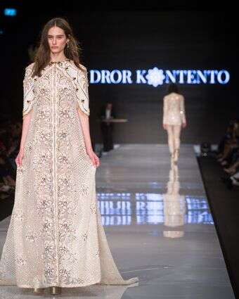 תצוגת האופנה של מעצב האופנה דרור קונטנטו | מרים אלסטר - פלאש 90