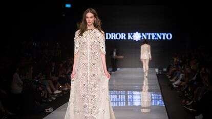 תצוגת האופנה של מעצב האופנה דרור קונטנטו | מרים אלסטר - פלאש 90