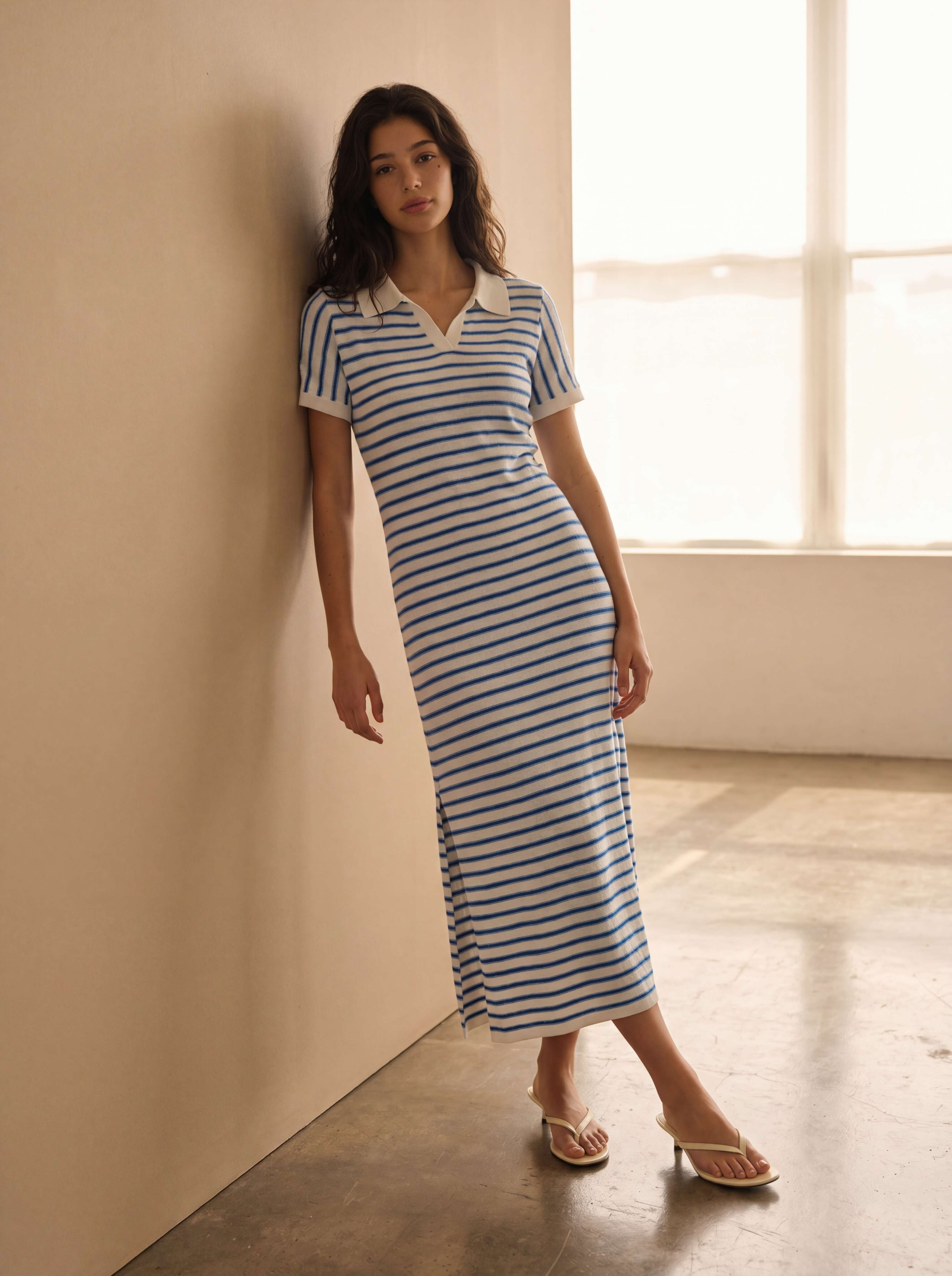 שמלת פסים שדה בר | יח"צ