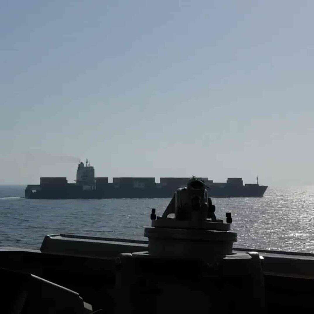 ספינה אמריקנית פוגעת בספינה איראנית המנסה לשבור את המצור | גטי אימג'ס