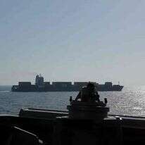 ספינה אמריקנית פוגעת בספינה איראנית המנסה לשבור את המצור | גטי אימג'ס