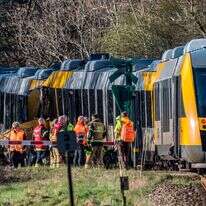 תאונת הרכבת בדנמרק | AP