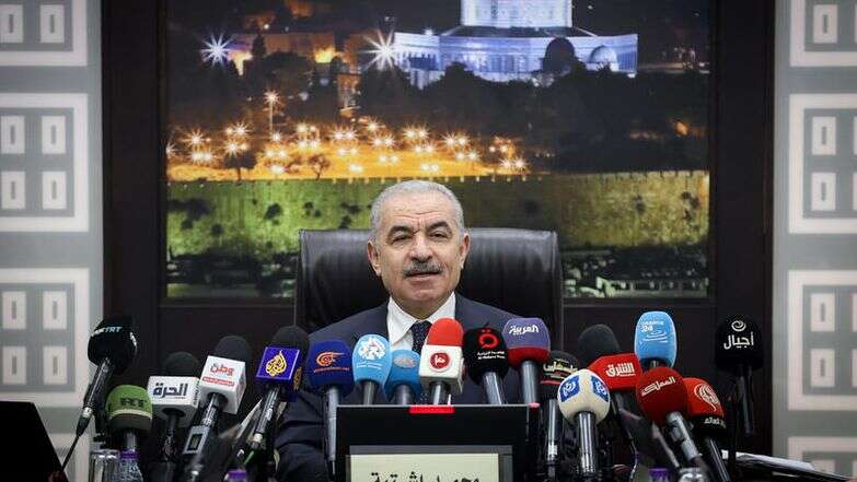 ראש הממשלה הפלסטיני, מוחמד אשתייה | פלאש 90