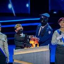 טקס יום העצמאות ה-78, שנערך בהר הרצל, ירושלים, ב-21 באפריל 2026 | חיים גולדברג/Flash90