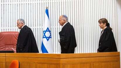 השופטים וילנר, מינץ וסולברג בבית המשפט העליון | אורן בן חקון