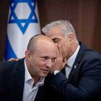 בנט ולפיד ב-2022 | יונתן זינדל, פלאש 90