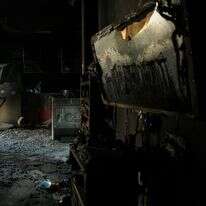 ההרס הרב בקיבוץ חולית, בימים שלאחר הטבח | אריק מרמור, פלאש 90