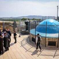 סיור משטרתי כחלק מההיערכות להילולא במירון - שבוטלה | דוד כהן, פלאש 90