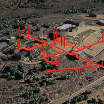 אילוסטרציה המציגה את אחת מ"ערי המקלט" | דובר צה"ל