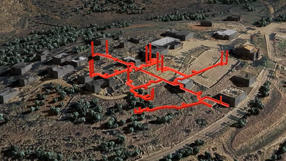 אילוסטרציה המציגה את אחת מ"ערי המקלט" | דובר צה"ל