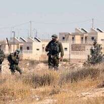 כוחות צה"ל ביהודה ושומרון | EPA