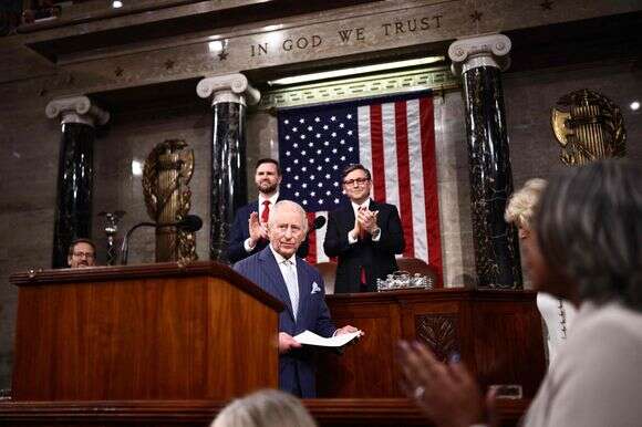 המלך טראמפ, אמש | AFP