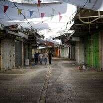 השוק בחברון סגור, ארכיון | ויסאם השלמון, פלאש 90