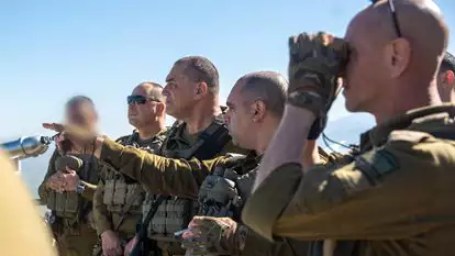 הרמטכ"ל זמיר בעמדת תצפית בדרום לבנון | דובר צה"ל