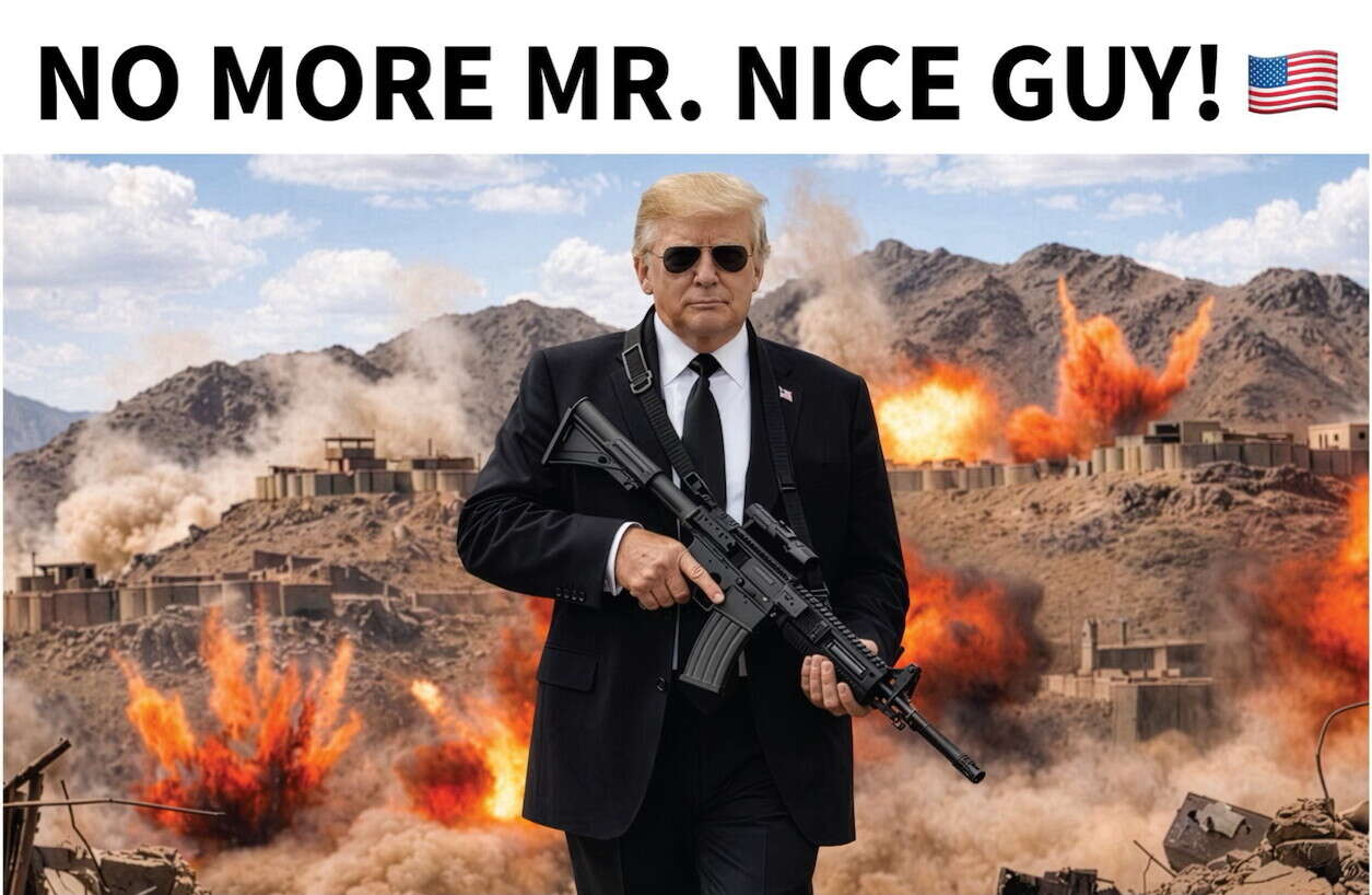 "No more Mr Nice Guy" טראמפ, ברשת החברתית truth | מתוך החשבון של טראמפ