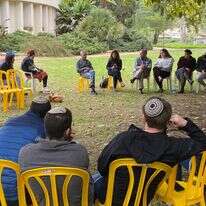 אנשי ישיבת ירוחם בניר־עוז | הלל ברקאי