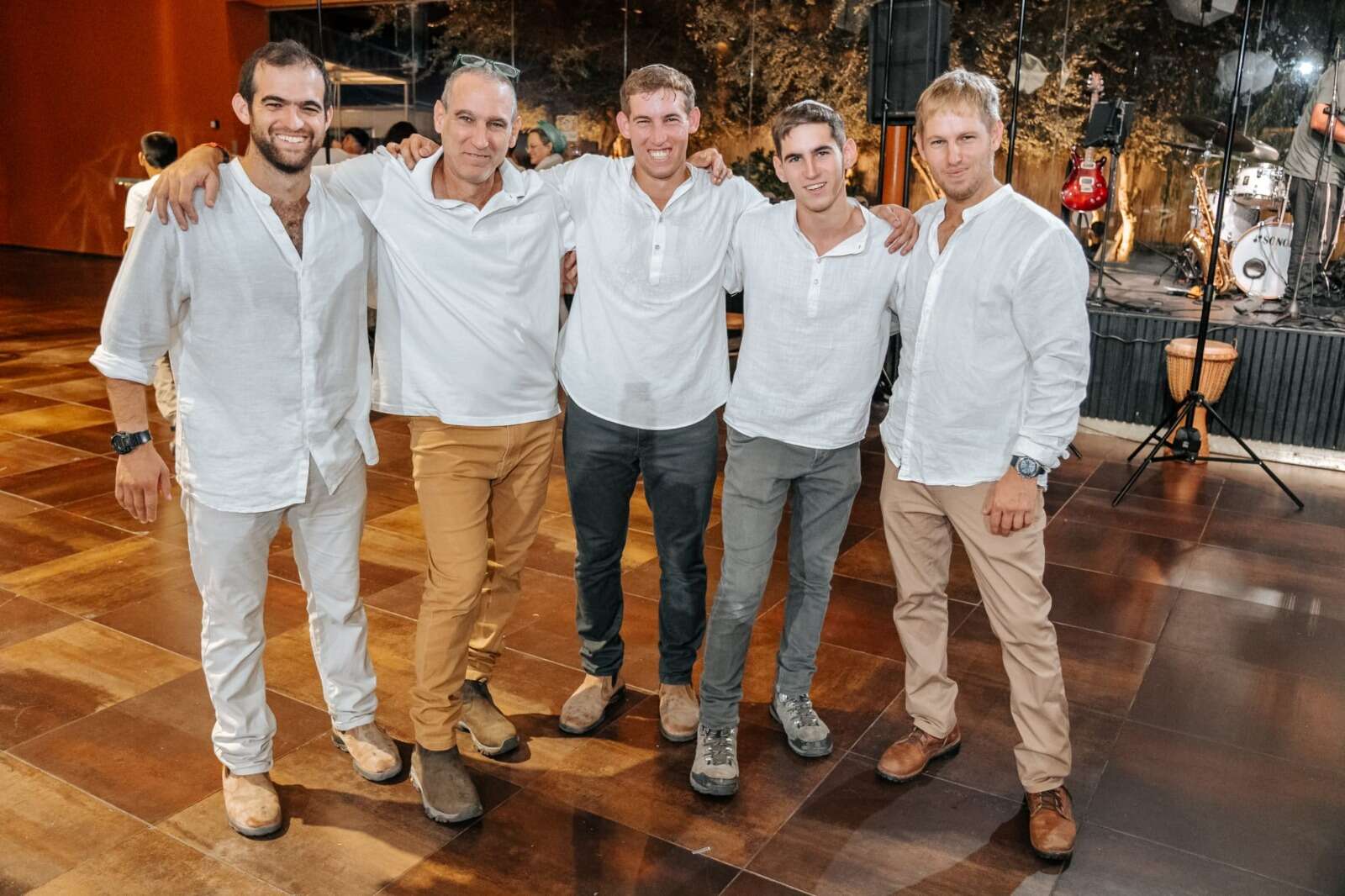 עידו פרומר ז"ל עם ארבעת בניו | אילן מגן
