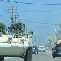 רכב של יוניפיל (UNIFIL) בצור שבדרום לבנון, אפריל 26' | AFP