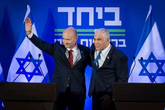 לפיד ובנט, בשבוע שעבר | חיים גולדברג, פלאש 90 לפיד ובנט, בשבוע שעבר | חיים גולדברג, פלאש 90