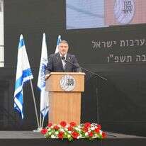 ראש שב"כ דוד זיני בטקס יום הזיכרון במטה הארגון | תקשורת שב"כ