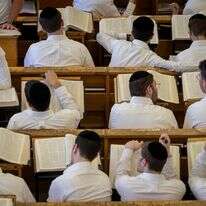 תלמידי ישיבת "חברון" בירושלים | חיים גולדברג, פלאש 90