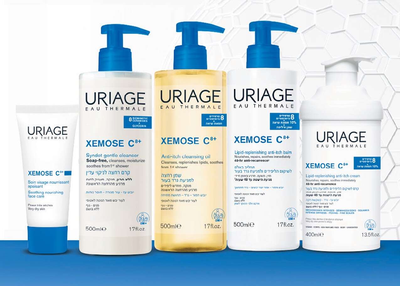 XEMOSE C8+ סדרה לעור יבש מאוד של URIAGE | יחצ XEMOSE C8+ סדרה לעור יבש מאוד של URIAGE | יחצ