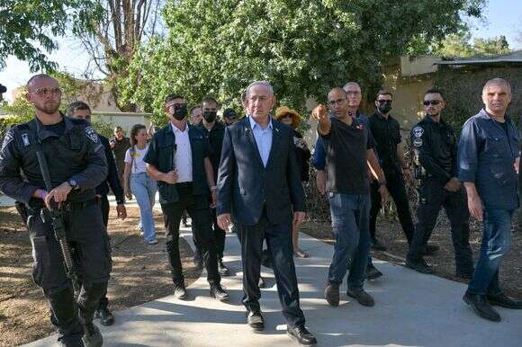 נתניהו בניר עוז, ביולי אשתקד | קובי גדעון, לע"מ