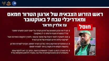 תעודת הזהות של עז אלדין חדאד | דובר צה"ל תעודת הזהות של עז אלדין חדאד | דובר צה"ל