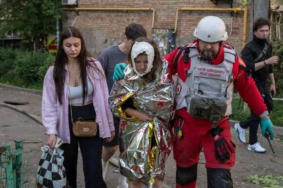 המתקפה הרוסית על קייב | AFP