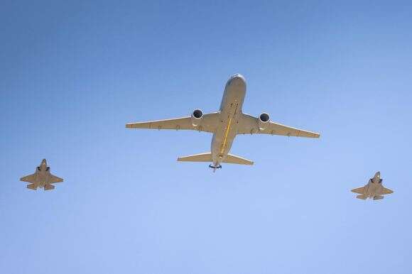 מטוס ״הגדעון״ Pegasus A-46KC Boeing, מטוס התדלוק האסטרטגי החדש של חיל האוויר | דובר צה"ל מטוס ״הגדעון״ Pegasus A-46KC Boeing, מטוס התדלוק האסטרטגי החדש של חיל האוויר | דובר צה"ל