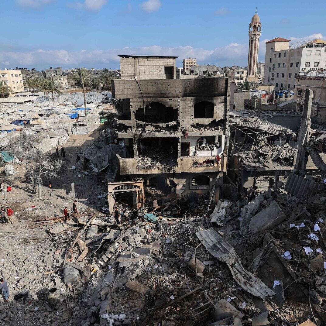 הריסות רצועת עזה, מאי 26' | AFP