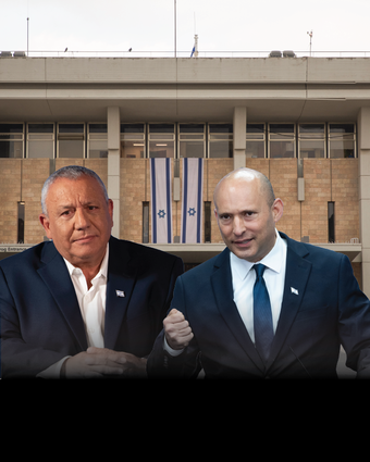 נפתלי בנט וגדי איזנקוט | הדס פארוש, יונתן זינדל, פלאש 90 נפתלי בנט וגדי איזנקוט | הדס פארוש, יונתן זינדל, פלאש 90