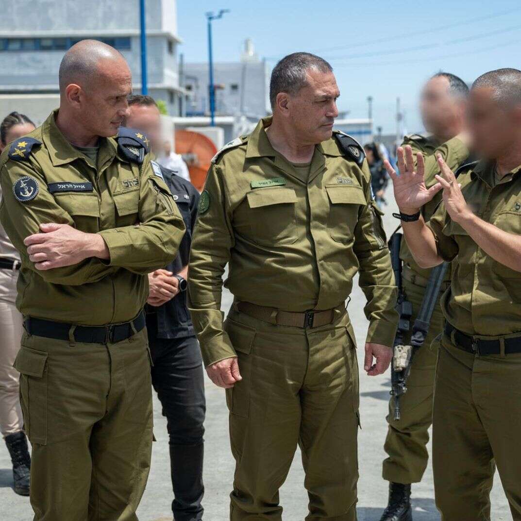 הרמטכ"ל בבסיס חיל הים בחיפה | דובר צה"ל