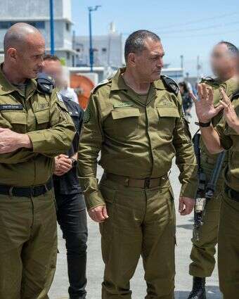 הרמטכ"ל בבסיס חיל הים בחיפה | דובר צה"ל