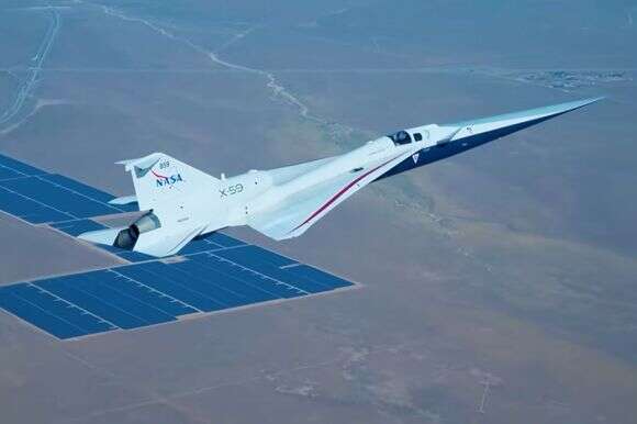 X-59: המטוס החדש של נאס"א | צילום מסך מתוך יוטיוב