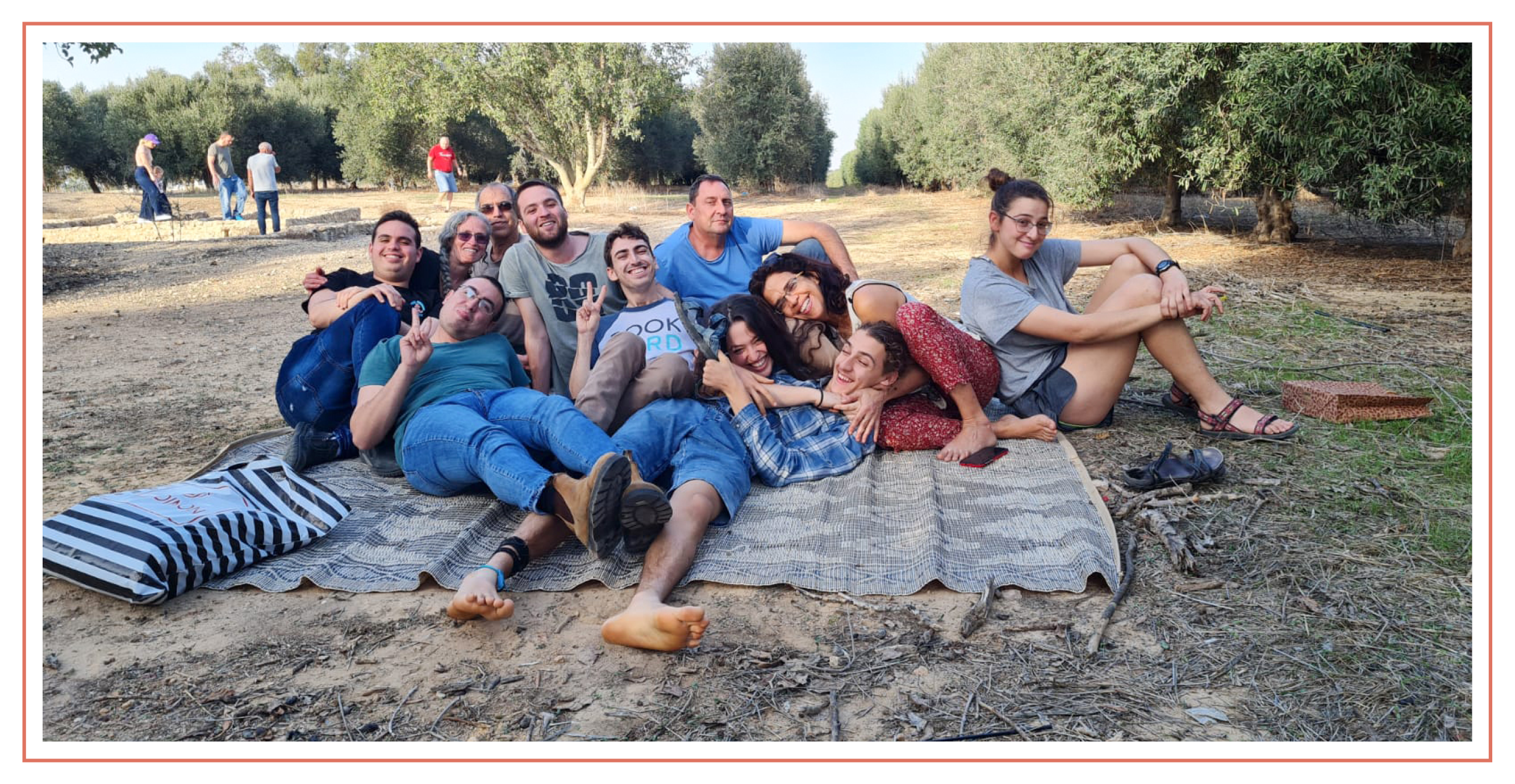 חמולת "גורפסה". משמאל מאחור: מיה ואבנר ז"ל | באדיבות המשפחה חמולת "גורפסה". משמאל מאחור: מיה ואבנר ז"ל | באדיבות המשפחה