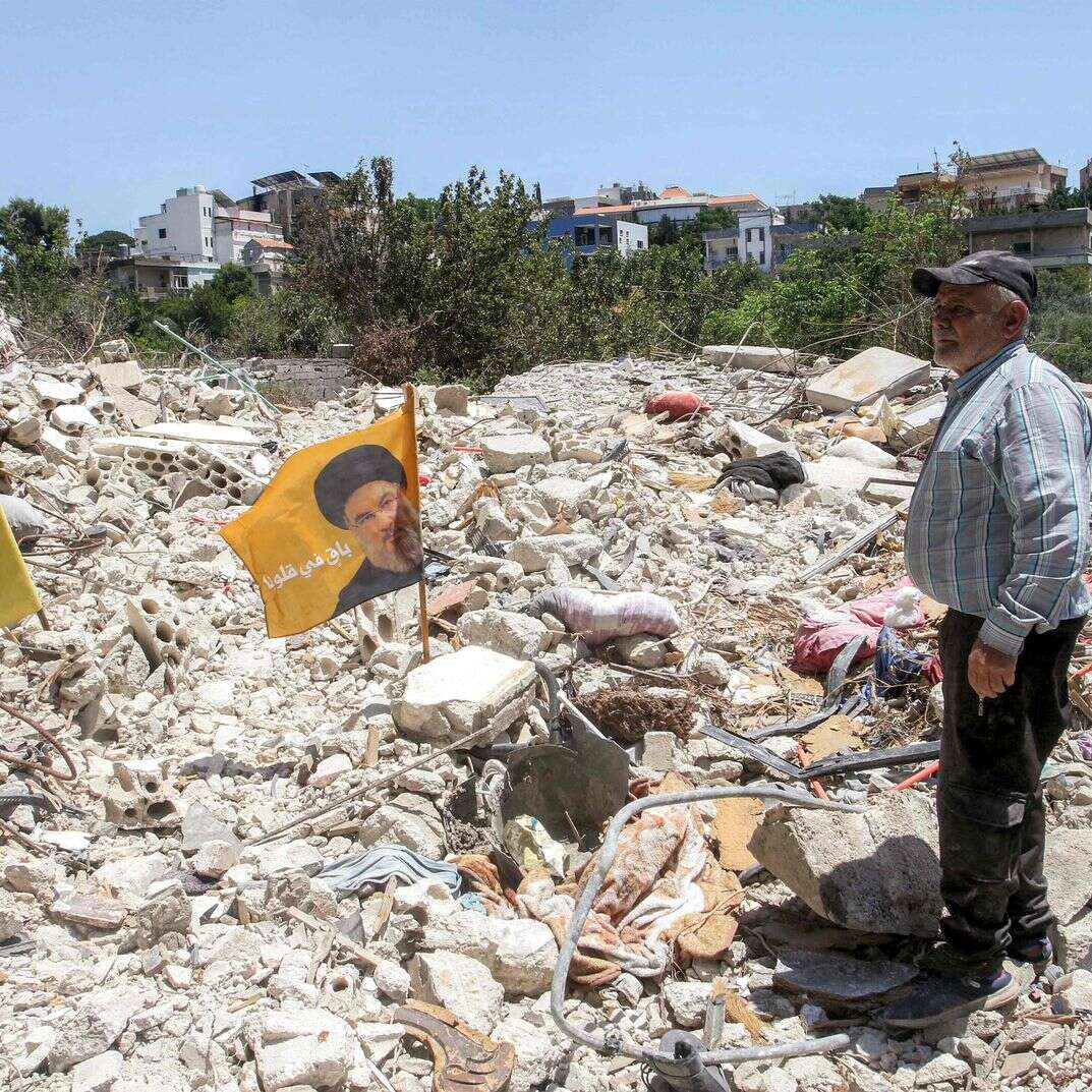 הריסות לאחר תקיפה בלבנון | AFP