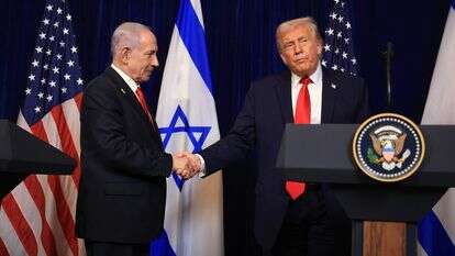 נתניהו וטראמפ | Getty Images via AFP נתניהו וטראמפ | Getty Images via AFP