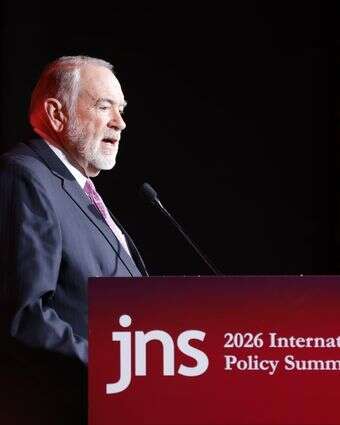 שגריר ארה"ב בישראל, מייק האקבי | JNS Policy Summit שגריר ארה"ב בישראל, מייק האקבי | JNS Policy Summit