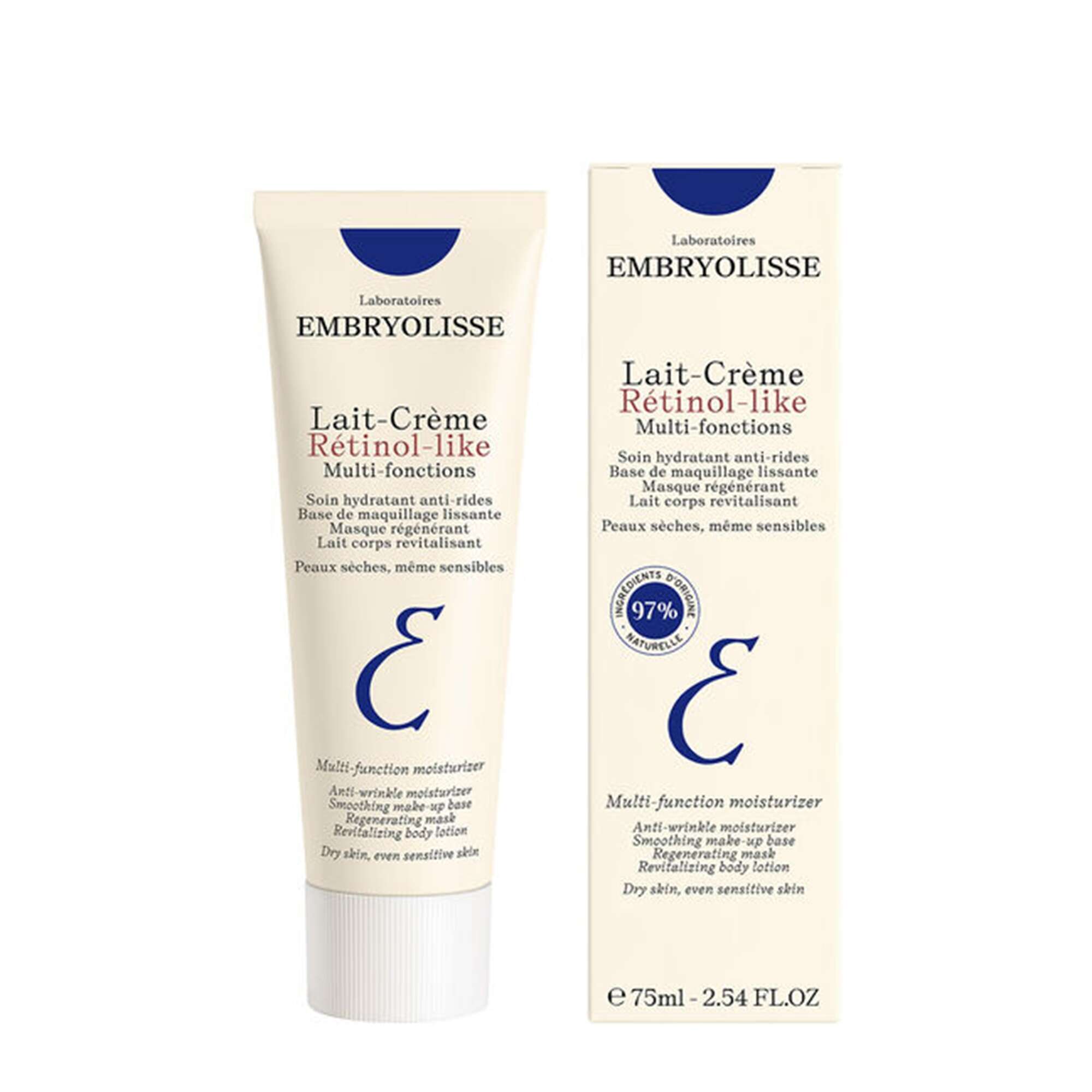 LAIT CREME RETINOL LIKE קרם רב תכליתי של אמבריוליס | יח"צ LAIT CREME RETINOL LIKE קרם רב תכליתי של אמבריוליס | יח"צ