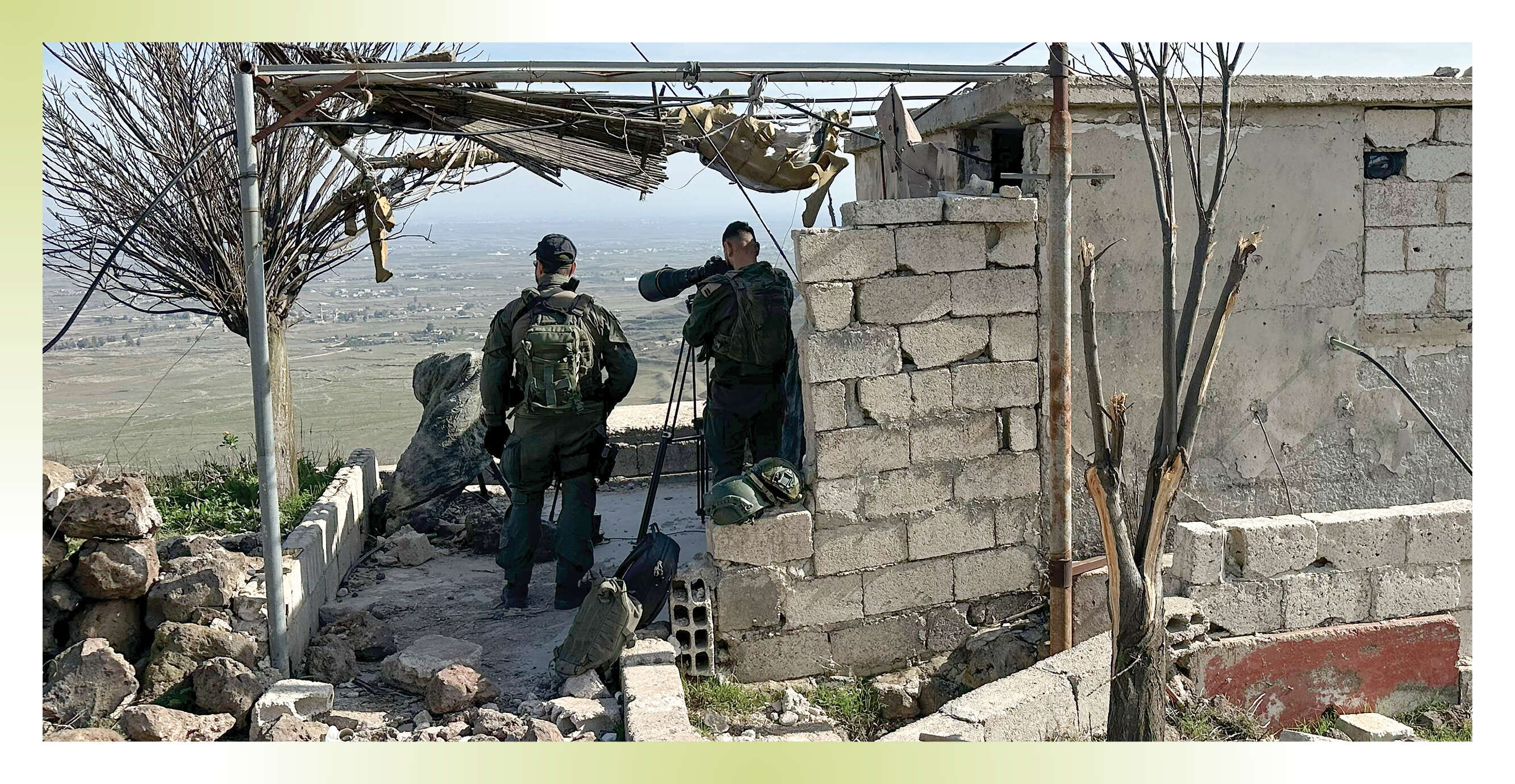 פעילות הגדוד בסוריה | ללא