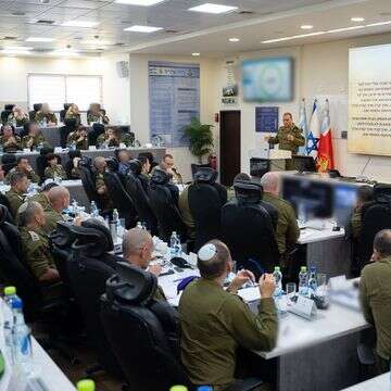 הרמטכ״ל זמיר בפורום מפקדים במעמד לציון 1,000 יום ללחימה | דובר צה"ל