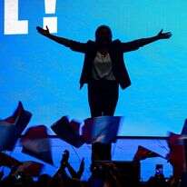 מארין לה פן | OLIVIER CHASSIGNOLE / AFP מארין לה פן | OLIVIER CHASSIGNOLE / AFP