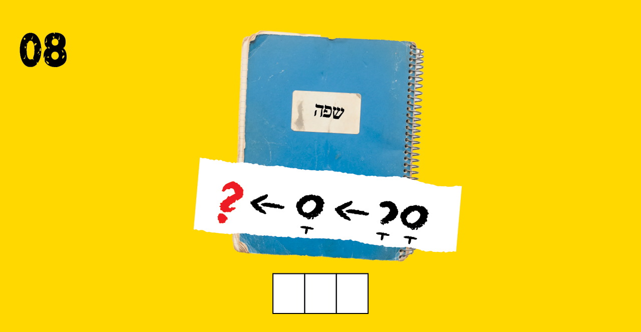 חדר בריחה | חידה מס' 8 חדר בריחה | חידה מס' 8