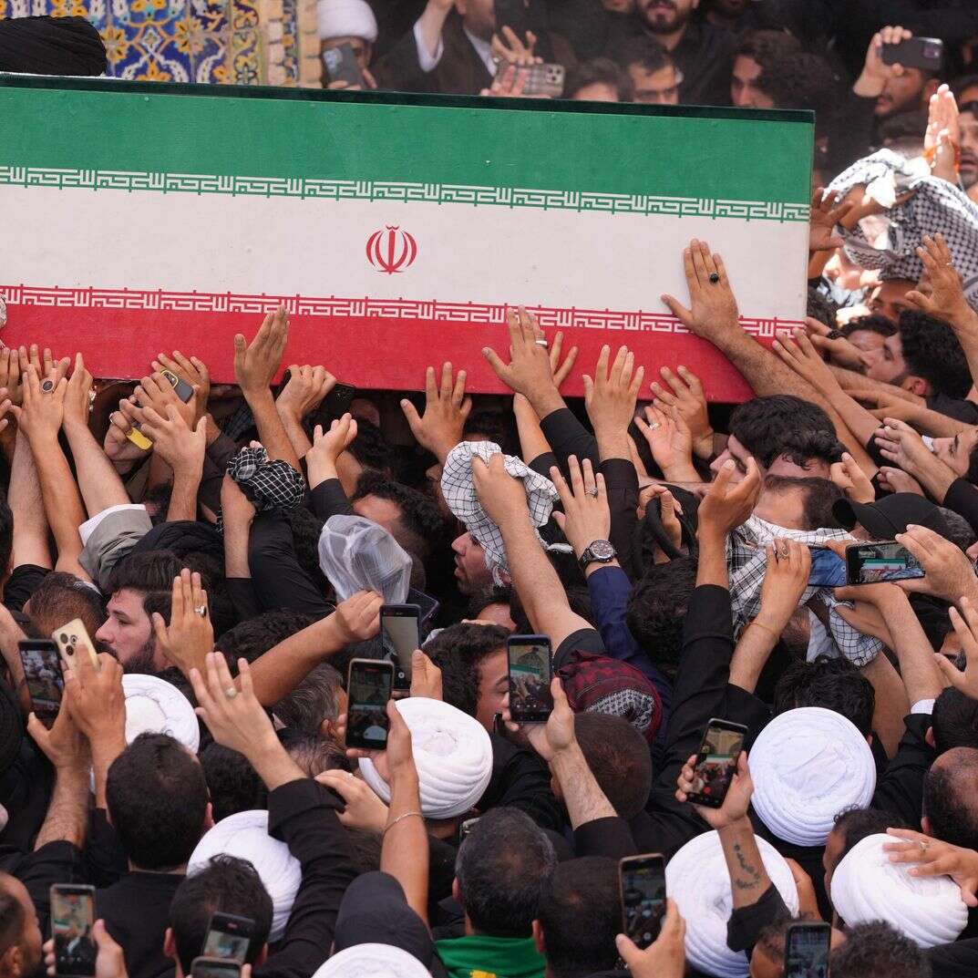 הלוויתו של עלי חמינאי | Qassem al-KAABI / AFP הלוויתו של עלי חמינאי | Qassem al-KAABI / AFP