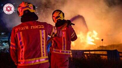 השריפה בחוות גלעד | קובי ריכטר - כבאות והצלה השריפה בחוות גלעד | קובי ריכטר - כבאות והצלה