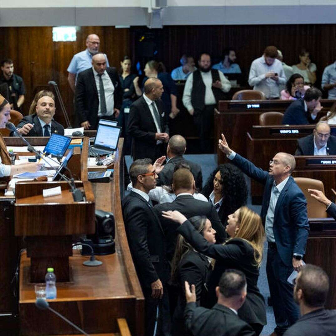 ההצבעה במליאת הכנסת על מעצרי העריקים | חיים גולדברג, פלאש 90