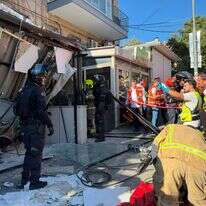 זירת קריסת המבנה בירושלים | הערשי פלומנטר זירת קריסת המבנה בירושלים | הערשי פלומנטר