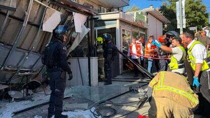 זירת קריסת המבנה בירושלים | הערשי פלומנטר זירת קריסת המבנה בירושלים | הערשי פלומנטר