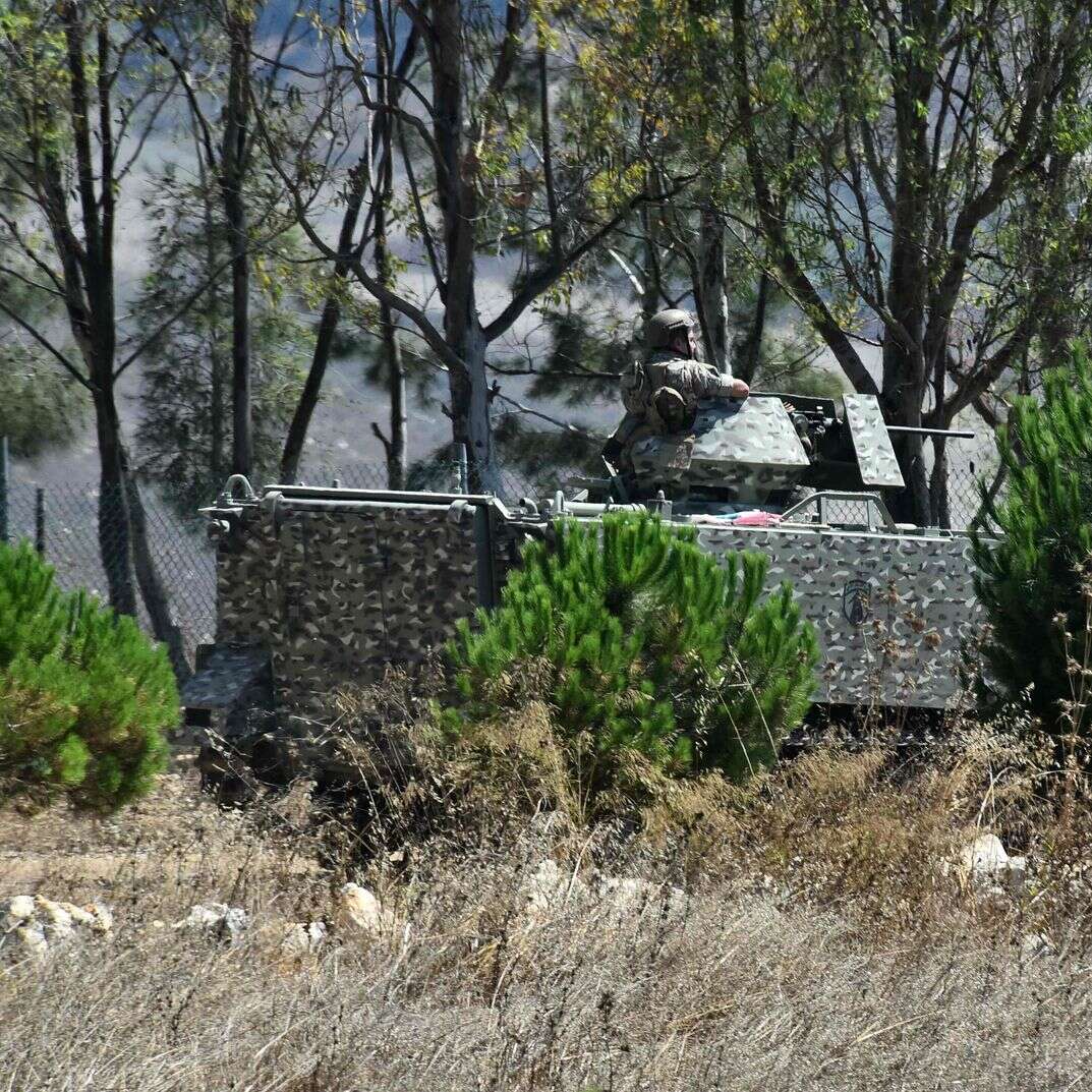 צבא לבנון נכנס לכפר זוותאר בדרום לבנון, היום | AFP צבא לבנון נכנס לכפר זוותאר בדרום לבנון, היום | AFP